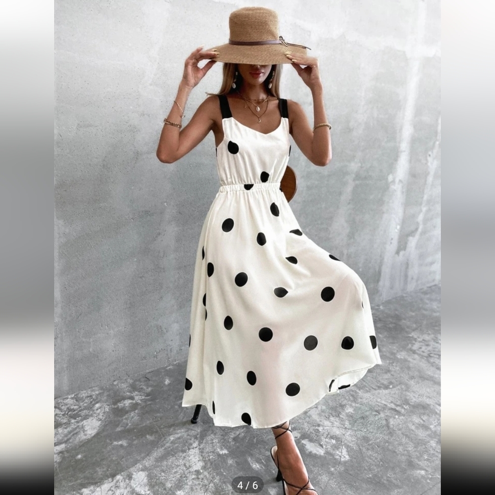 NWOT Shein Polka Dot Dress